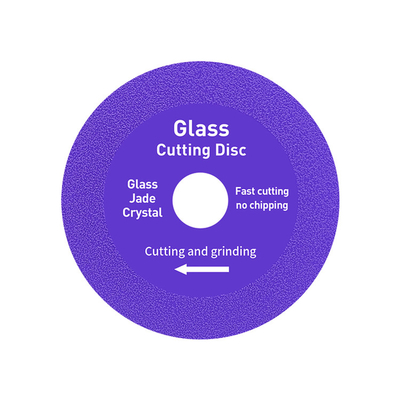 Glaskeramikschneiden 4'' Diamant-Sägeblatt 100 mm für Winkelschleifer