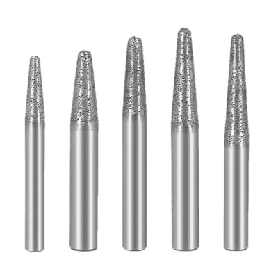 Kegel sinterte Diamond Tipp Engraving Bits Ovl 85mm Diamond Graver