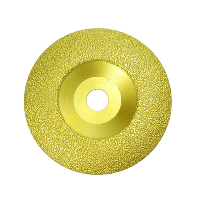 Gebogenes 125mm Diamond Cup Disc Grinding Wheel Vakuum bronzierte